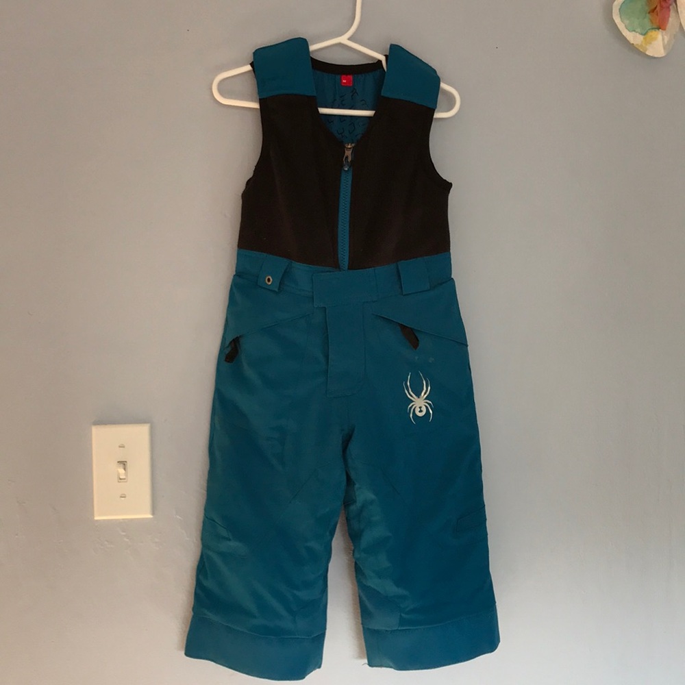 Toddler size 2 spyder snow bib
